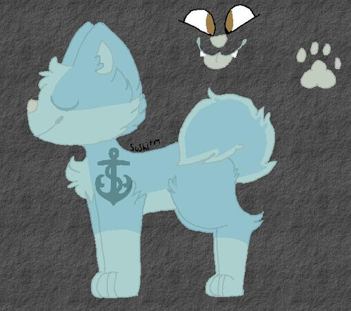 Husky (the whole base isn't just one, this is just the one that I made for me with this base, you can see them in my art above!)