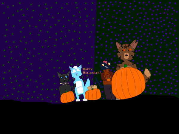 Another example of Halloween picture but without costumes