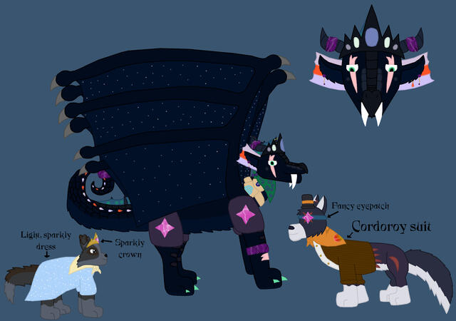 Reference (would be charged as a fullbody, plus $10 for two extra characters, and a headshot)